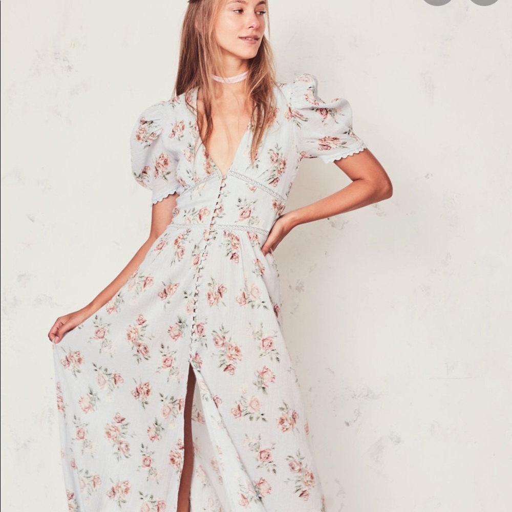 LoveShackFancy stacy duster gorgeous dress S NWT